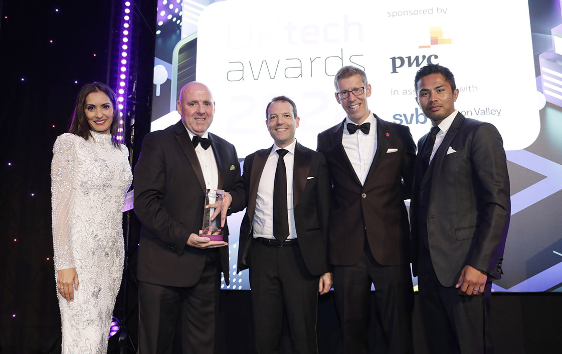 Stamp Free Wins Tech Innovation of the Year at UK Tech Awards 2022