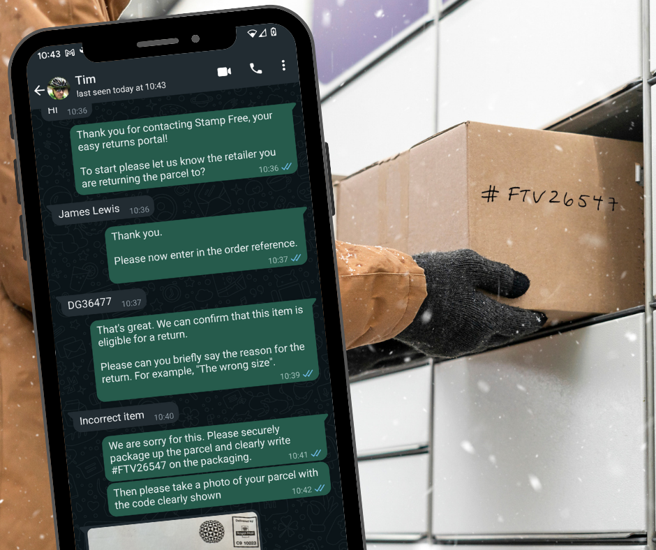 Embracing the Future of Parcel Delivery and Returns: Introducing Stamp Free’s WhatsApp Solution